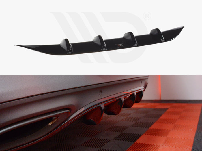 Mercedes C-class W205 Coupe Amg-line (2015-2018) Rear Diffuser - Maxton Design