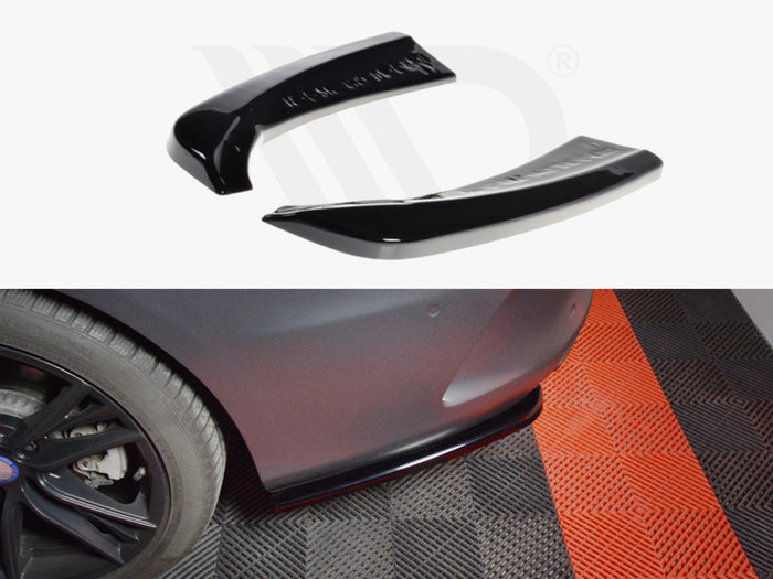 Mercedes C-class W205 Coupe Amg-line (2015-2018) Rear Side Splitters - Maxton Design