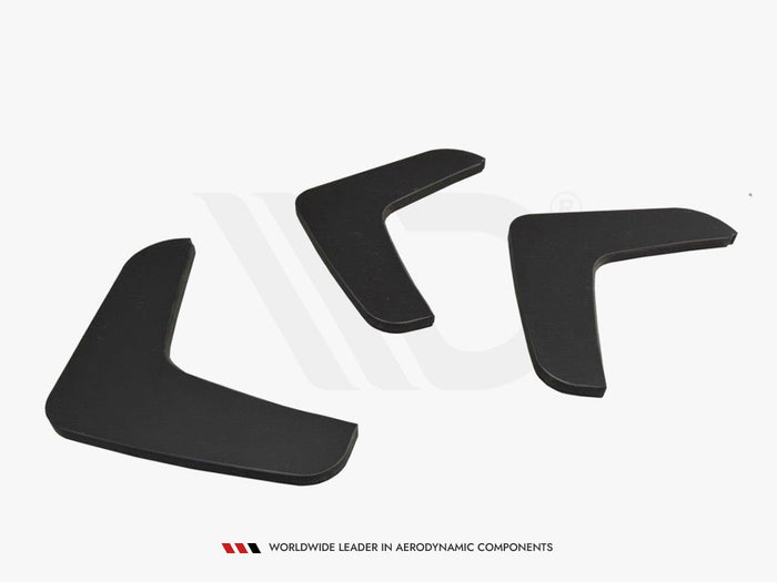 Mercedes C W204 Amg-line (Facelift) Rear Diffuser V.1 - Maxton Design