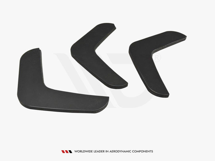 Mercedes C W204 Amg-line (Facelift) (2011-2014) Rear Diffuser V.2 - Maxton Design