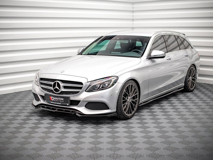 Mercedes C W205 (2014-2018) Front Splitter - Maxton Design
