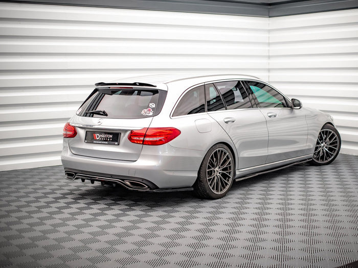 Mercedes C W205 (2014-2018) Side Skirts Diffusers - Maxton Design