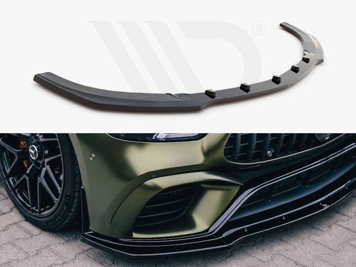 Mercedes AMG GT 63S 4-door Coupe Aero Front Splitter V.2 - Maxton Design