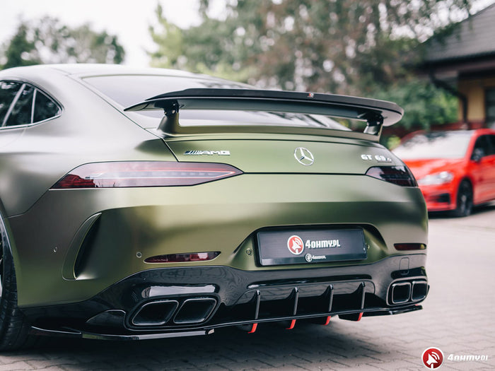 Mercedes AMG GT 63S 4-door Coupe (2018- ) Rear Side Splitters - Maxton Design