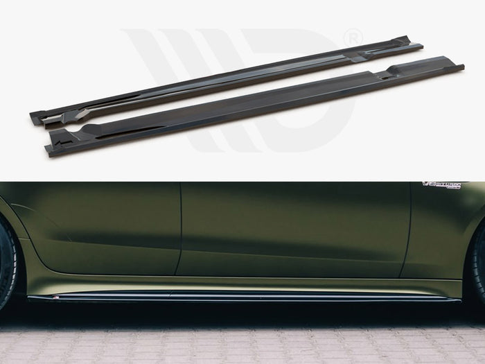 Mercedes AMG GT 63S 4-door Coupe (2018 -) Side Skirts Splitters - Maxton Design