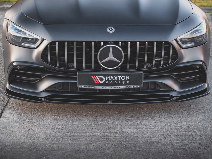 Mercedes AMG GT 53 4-door Coupe (2018-) Front Splitter V1 - Maxton Design