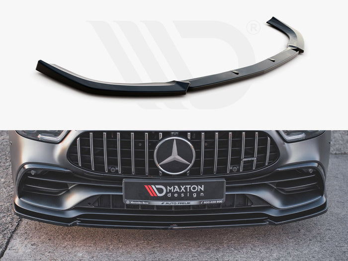 Mercedes AMG GT 53 4-door Coupe (2018-) Front Splitter V2 - Maxton Design