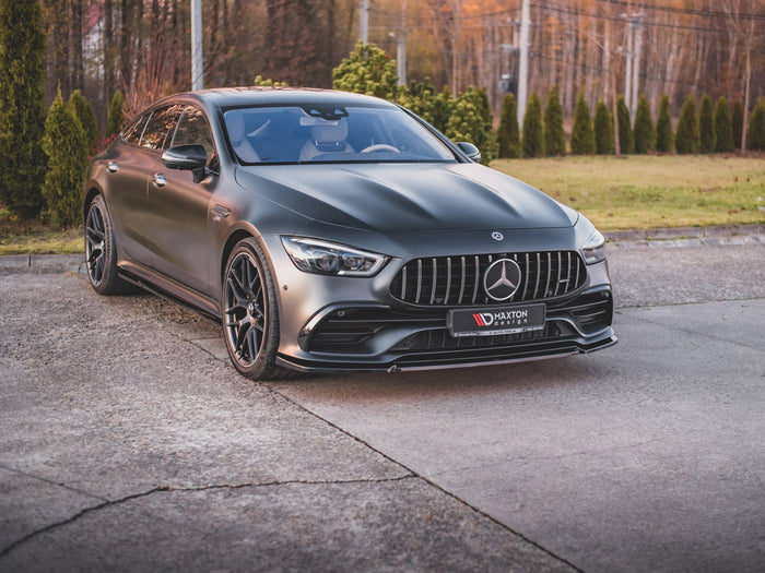 Mercedes AMG GT 53 4-door Coupe (2018-) Front Splitter V2 - Maxton Design