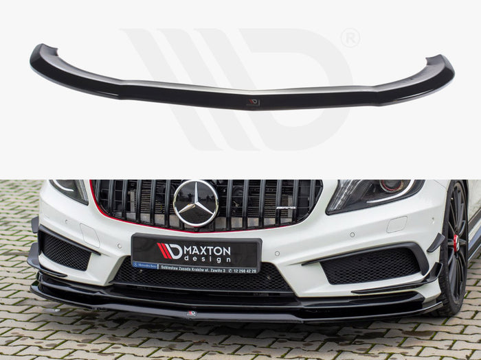 Mercedes A45 AMG W176 (2013-2015) Front Splitter - Maxton Design