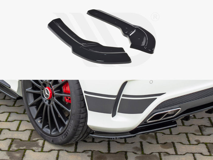 Mercedes A45 AMG W176 (2013-2015) Rear Side Splitters - Maxton Design