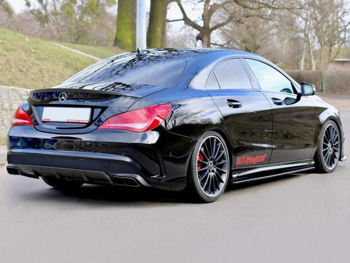 Mercedes CLA 45 AMG C117/A45 AMG W176 (Preface) Side Skirts Diffusers - Maxton Design