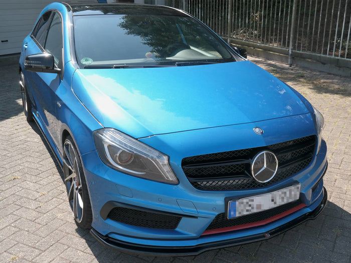Mercedes A-class W176 Amg-line Pre-facelift (2013-2015) Front Splitter - Maxton Design