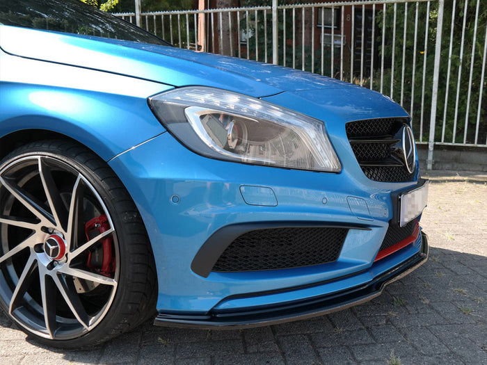 Mercedes A-class W176 Amg-line Pre-facelift (2013-2015) Front Splitter - Maxton Design
