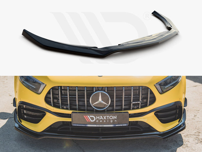 V1 Mercedes-amg A45 S W177 (2019-) Front Splitter - Maxton Design