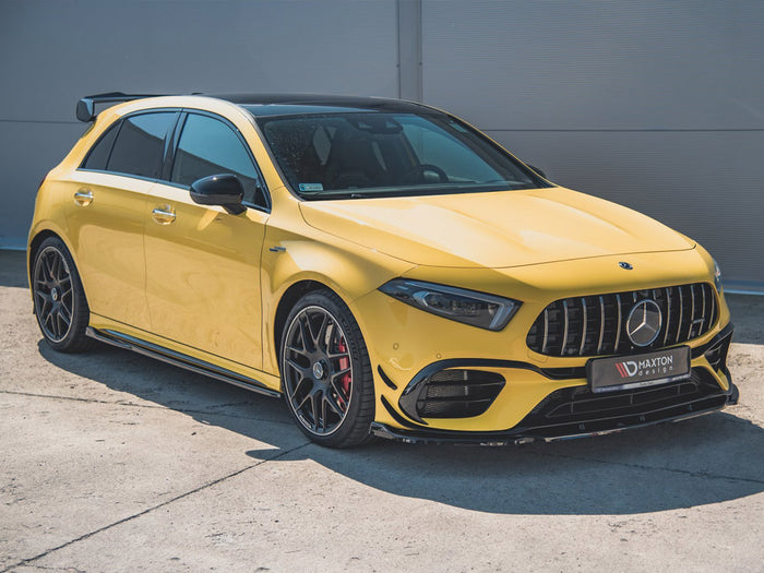 Mercedes-amg A45 S W177 (2019-) Front Splitter V2 - Maxton Design