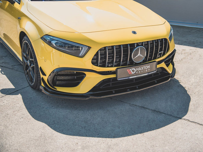 Mercedes-amg A45 S W177 (2019-) Front Splitter V2 - Maxton Design