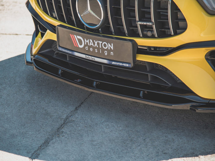 Mercedes-amg A45 S W177 (2019-) Front Splitter V2 - Maxton Design