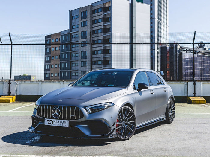 Mercedes-amg A45 S W177 (2019-) Front Splitter V2 - Maxton Design