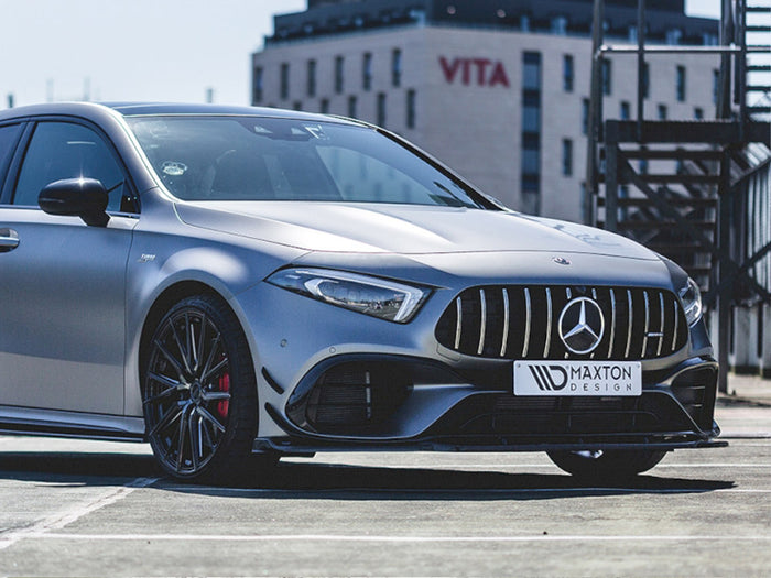 Mercedes-amg A45 S W177 (2019-) Front Splitter V2 - Maxton Design