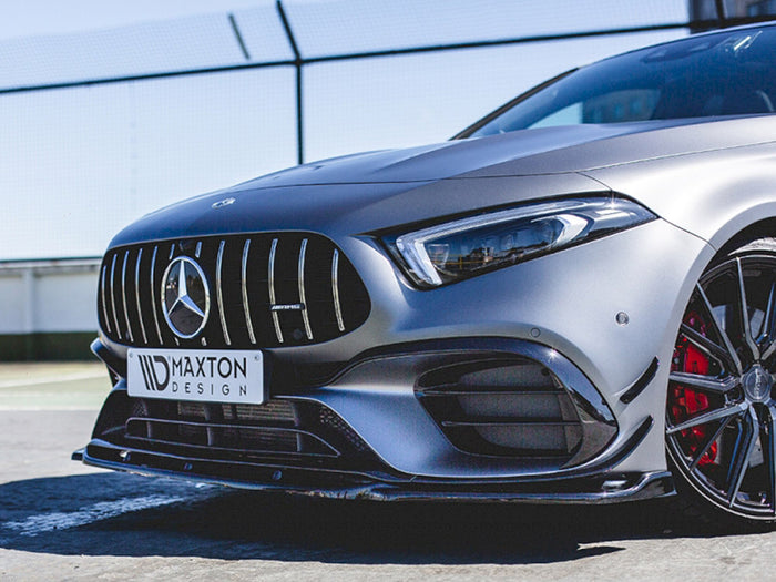 Mercedes-amg A45 S W177 (2019-) Front Splitter V2 - Maxton Design