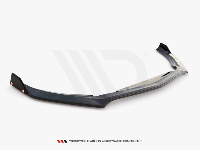 Mercedes-AMG A45 S Front Splitter V.3 + Flaps - Maxton Design