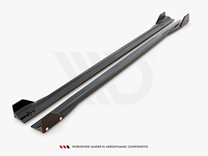 Mercedes AMG A45 S (2019-) Side Skirts Diffusers V2 - Maxton Design