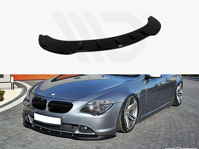 BMW 6 E63 / E64 (Preface Model) (2003-2007) Front Splitter V.1 - Maxton Design