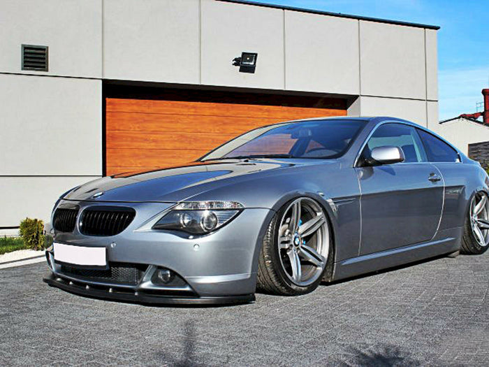 BMW 6 E63 / E64 (Preface Model) (2003-2007) Front Splitter V.1 - Maxton Design