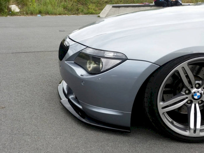 BMW 6 E63 / E64 (Preface Model) (2003-2007) Front Splitter V.2 - Maxton Design
