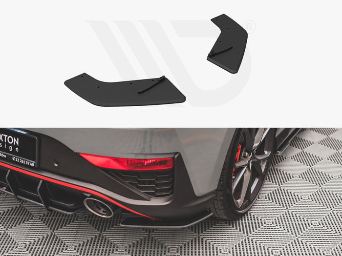 Hyundai I30 N Hatchback MK3 Facelift (2020-) Street PRO Rear Side Splitters - Maxton Design