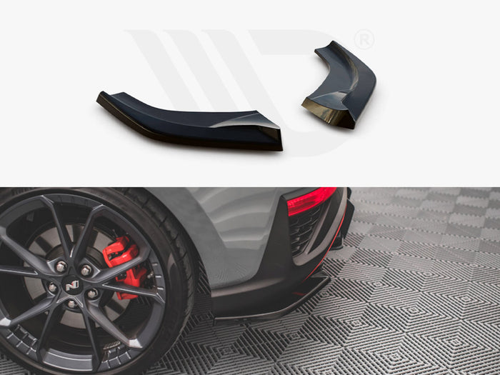 Hyundai I30 N Hatchback MK3 Facelift (2020-) Rear Side Splitters V.2 - Maxton Design