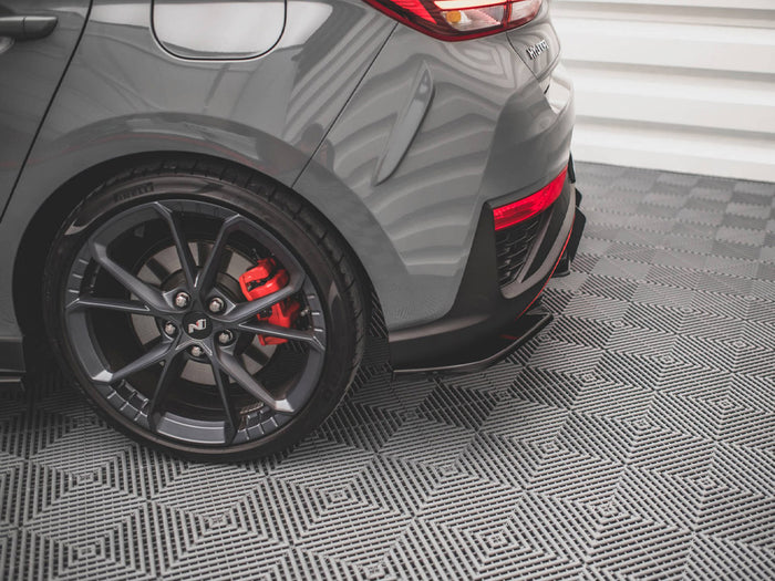 Hyundai I30 N Hatchback MK3 Facelift (2020-) Rear Side Splitters V.2 - Maxton Design