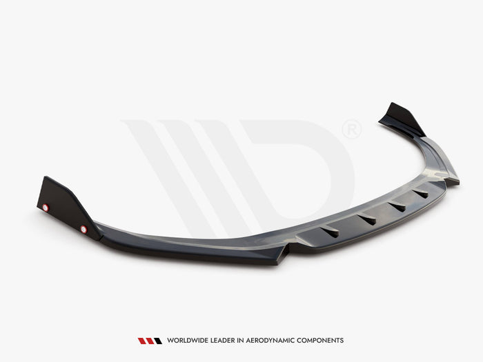 Hyundai I30 N Hatchback / Fastback Mk3 Facelift Front Splitter V.1 + Flaps - Maxton Design