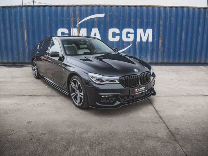 BMW 7 M-pack G11 (2015-2018) Front Splitter V1 - Maxton Design