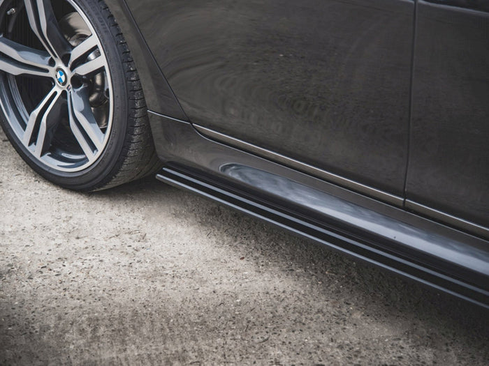 BMW 7 M-pack G11 (2015-2018) Side Skirts Diffusers - Maxton Design