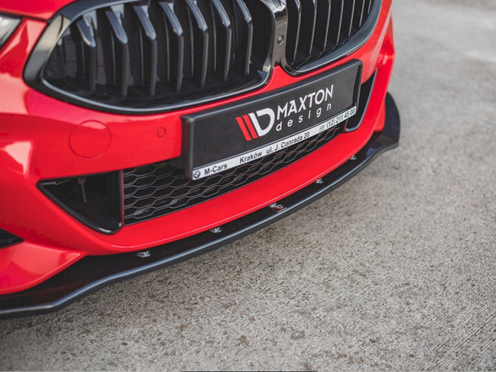 BMW 8 Coupe G15 / 8 GRAN Coupe M-pack G16 (2018-) Front Splitter V.1 - Maxton Design