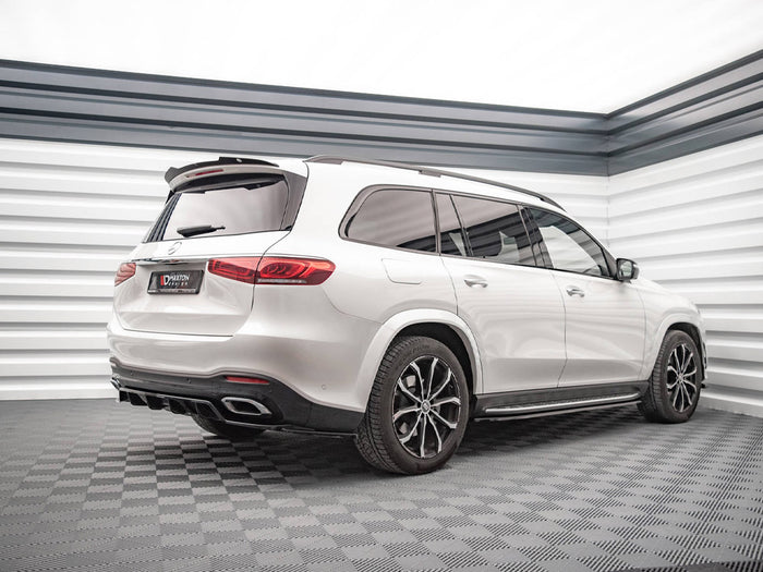 Mercedes GLS Amg-line X167 (2019-) Central Rear Splitter - Maxton Design