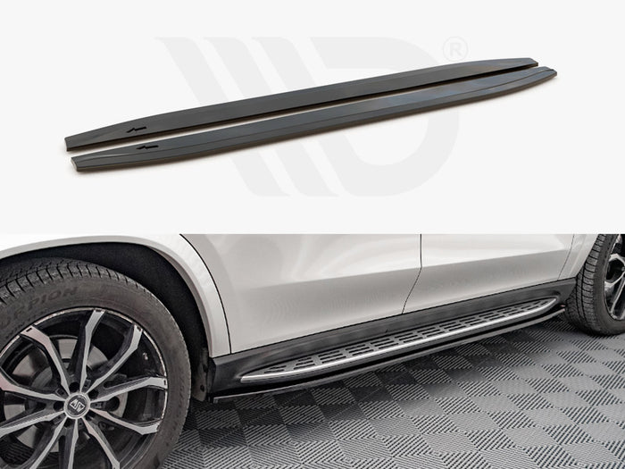Mercedes GLS Amg-line X167 (2019-) Side Skirts Diffusers - Maxton Design