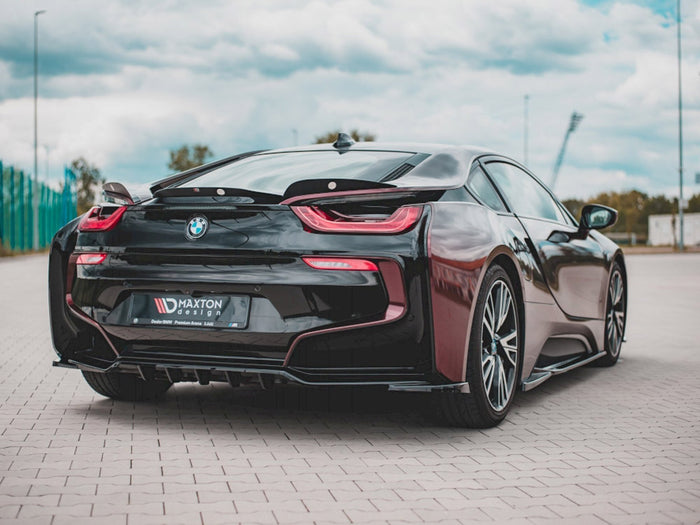 BMW i8 (2014-2020) Central Rear Splitter - Maxton Design