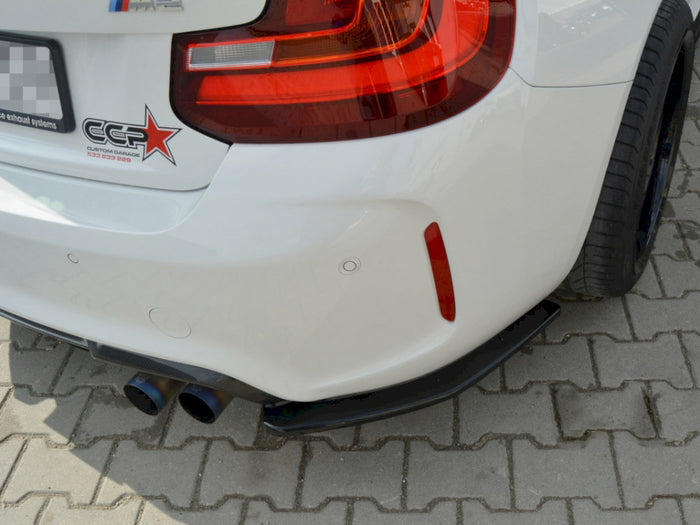 BMW M2 F87 (2016-) Rear Side Splitters - Maxton Design