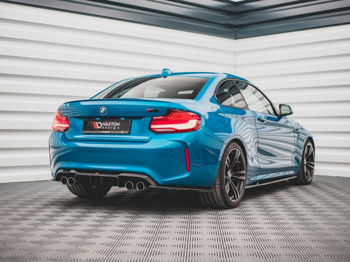 BMW M2 F87 (2016-2020) Rear Side Splitters V.3 - Maxton Design