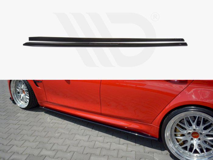 BMW M3 F80 (2014-18) Side Skirts Diffusers V.1 - Maxton Design