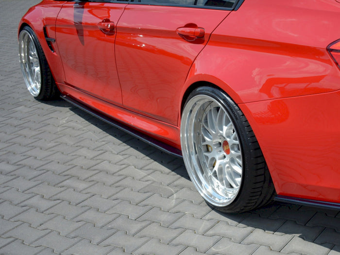 BMW M3 F80 (2014-18) Side Skirts Diffusers V.1 - Maxton Design