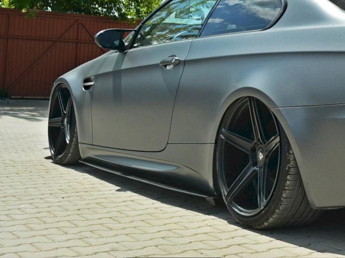BMW M3 E92 / E93 (Preface Model) Racing Side Skirts Diffusers - Maxton Design
