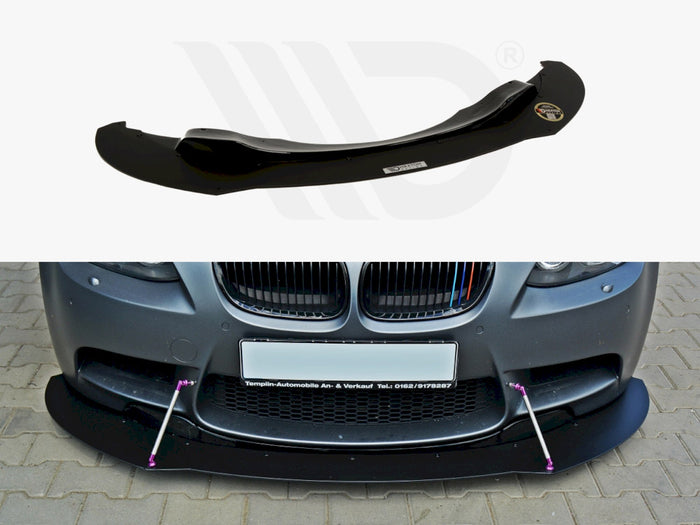 BMW M3 E92 / E93 Pre-facelift (2007-2013) Front Racing Splitter - Maxton Design