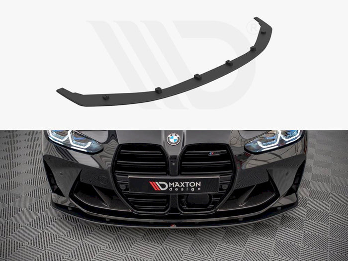 BMW M4 G82 / M3 G80 (2021-) Street PRO Front Splitter - Maxton Design