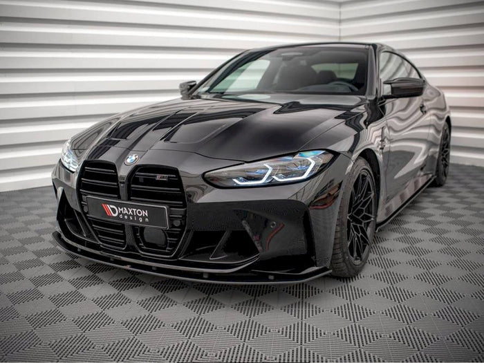 BMW M4 G82 / M3 G80 (2021-) Street PRO Front Splitter - Maxton Design