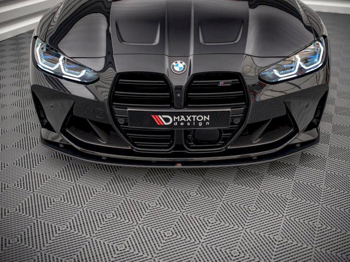 BMW M4 G82 / M3 G80 (2021-) Street PRO Front Splitter - Maxton Design