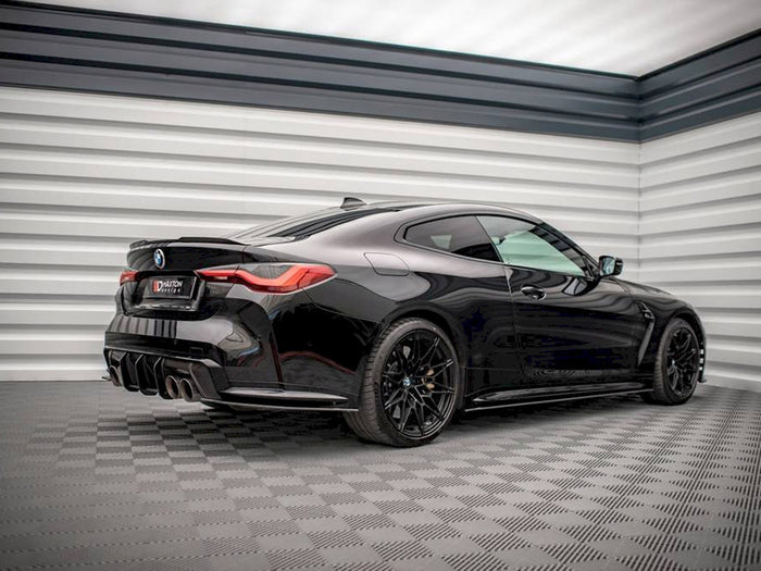 BMW M4 G82 (2021-) Street PRO Rear Side Splitters - Maxton Design