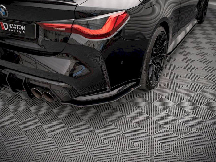 BMW M4 G82 (2021-) Street PRO Rear Side Splitters - Maxton Design